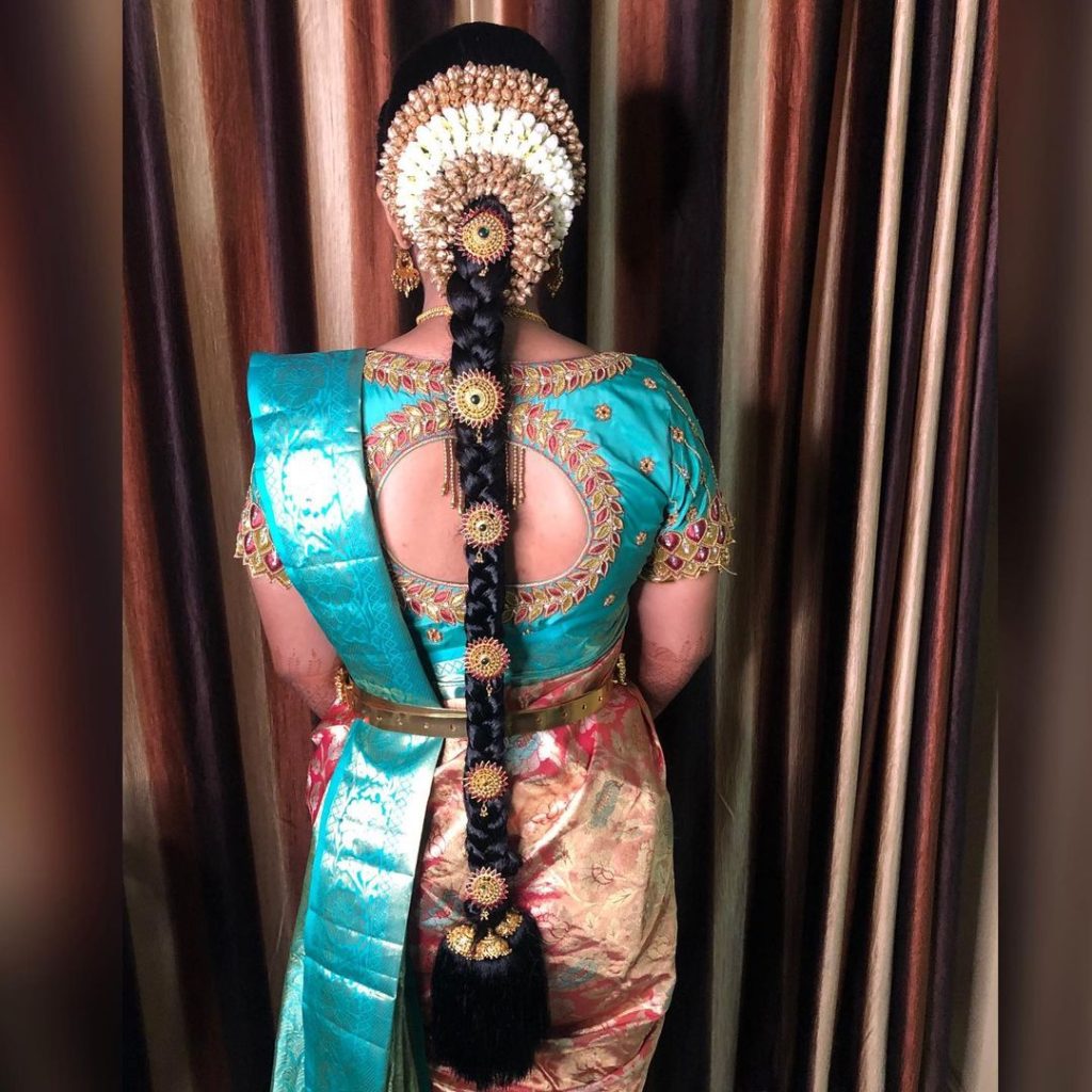 Jasmine Gajra Traditional Indian Hair Accessory Artificial Flower Jewelry  Handmade Veni Tiara For Women Party Wear Bridal Mehndi Hair Bun Classical  Dance Jewelry | Michaels