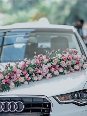 25 Stunning Ways to Decorate Your Wedding Car with Flowers