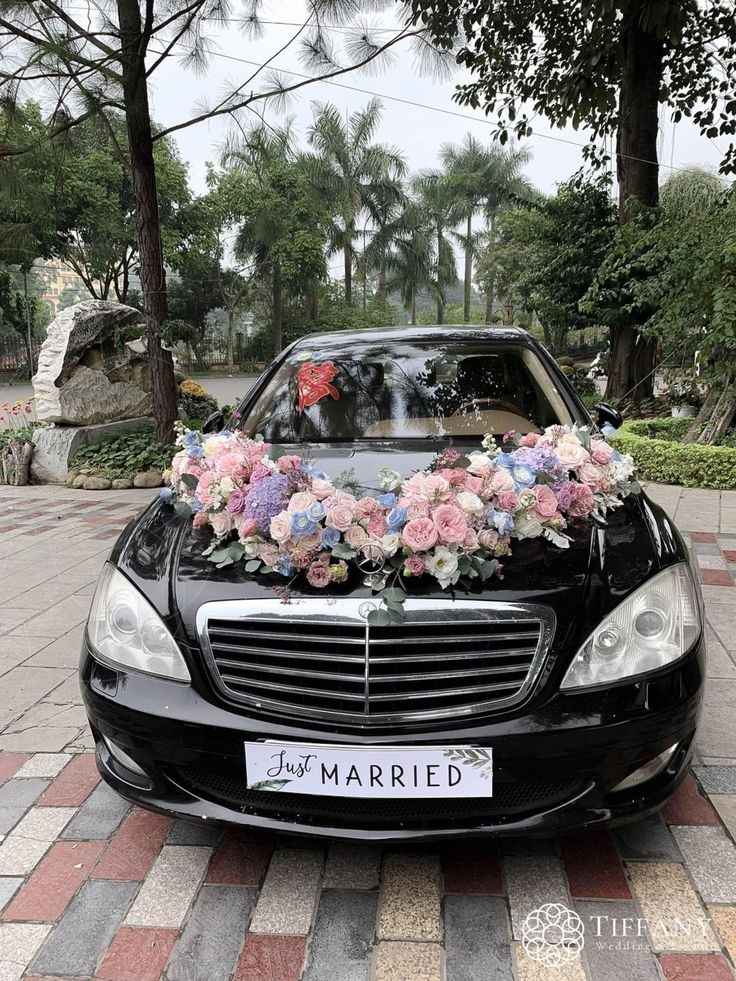 Hindu Wedding Car Decoration