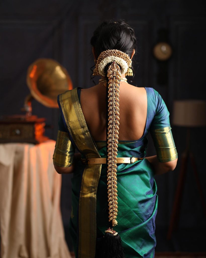 South Indian Wedding Hairstyle